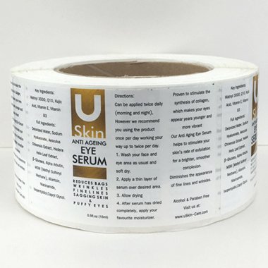 不干膠標簽印刷采用數(shù)碼印刷的優(yōu)勢