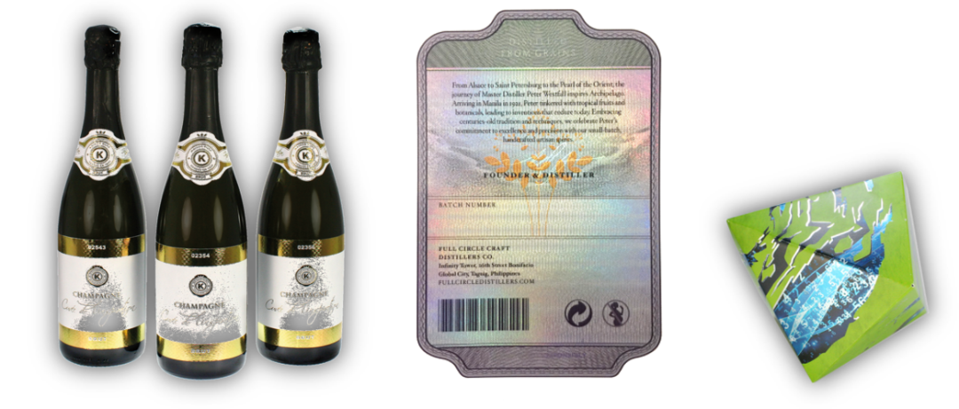 不干膠標簽燙金工藝的全新應用