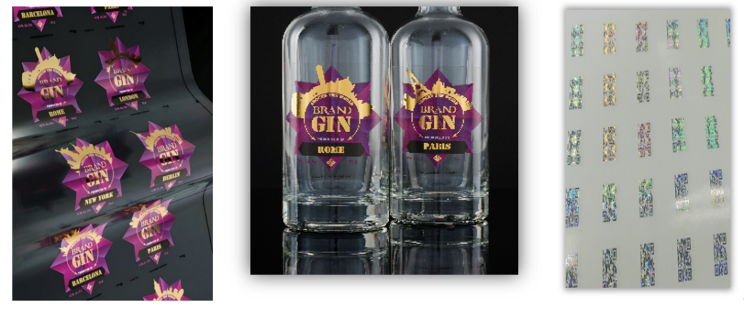 不干膠標簽燙金工藝的全新應用