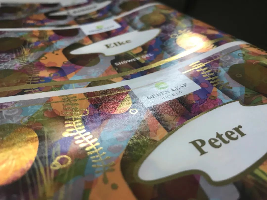 不干膠標簽燙金工藝的全新應用