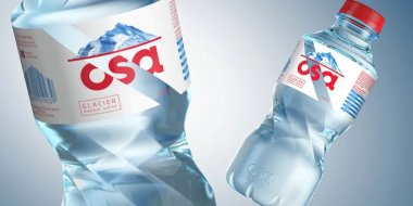 礦泉水不干膠標簽設計佳作欣賞